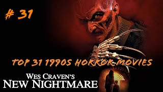 31 1990s Horror Movies For Halloween  31 New Nightmare [upl. by Ahsar]