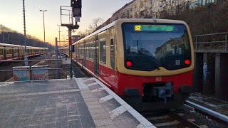 SBahn Berlin  Mitfahrt in der S2 von Bernau bis Berlin Hermannstraße in der BR 482 Mod 3811 [upl. by Yerot]