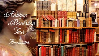 FRENCH ANTIQUE BOOKSHOP TOUR  Monthly Favourites [upl. by Philippe27]