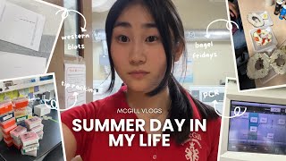 a summer day in my life  mcgill summer research internship amp msert first responder [upl. by Kathlene]