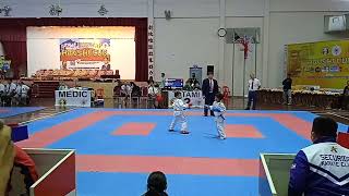 FinalDAHAI Vs SECURIDO KARATE CLUB Primary Boy Kumite 25KG  Kejohanan Hansi Cup 30 2023 [upl. by Perkoff]