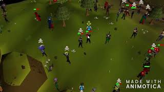 FIRST TIME GMAUL PKing EVER OSRS EDGEVILLE BOUNTY WORLD [upl. by Thunell]