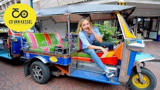 How to use a Tuk Tuk in BANGKOK Co van Kessel guide [upl. by Zoeller991]