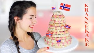 How to make KRANSEKAKE  Norwegian recipe [upl. by Karly]