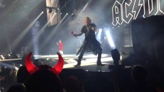 ACDC w Axl Rose  Back in Black Live in Columbus OH 2016 [upl. by Etnahsal299]