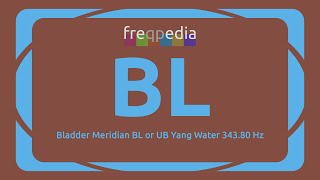 Bladder Meridian BL Yang Water 34380 Hz [upl. by Oivalf]