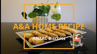 Anzac Biscuits Recipe [upl. by Ibob]