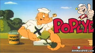 POPEYE THE SAILOR MAN Gopher Spinach 1954 Remastered HD 1080p  Jack Mercer [upl. by Denver]