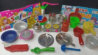 Play with Amazing mini kitchen set MINI CLAY Dolliyon [upl. by Celestyn681]