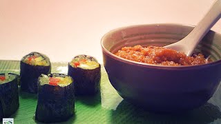 Sushi 100 Fruttariano  Raw Fruitarian Sushi [upl. by Nisotawulo]