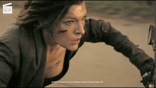 Ten Awesome Action Scenes from Resident Evil Afterlife Retribution The Final Chapter [upl. by Neztnaj568]