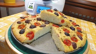 Focaccia barese per bimby TM6 TM5 TM31 [upl. by Reiche]