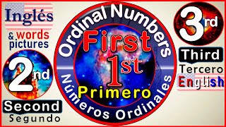 Números Ordinales Inglés y Español  Ordinal Numbers English Spanish  ingles gratis  learn english [upl. by Alihs479]