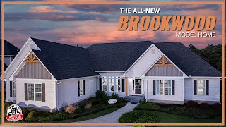 The Brookwood Modern Farmhouse Model Home Tour  4 Bed  3 Bath  2709 SQ FT [upl. by Crosse398]