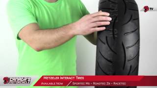 Metzeler Interact Tires Review  Z8 M5 Racetec Tires [upl. by Kcirdlek918]