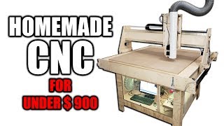 DIY CNC Router for Under 900  Free Plans Available [upl. by Gershom149]