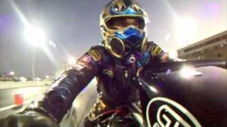 Korry Hogan Top Fuel Motorcycle Crash at 220 mph [upl. by Einon]