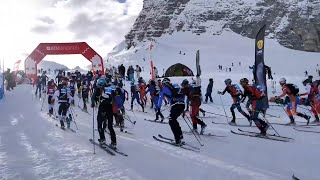 Flaine  Les Français brillent en individuelles aux Championnats dEurope de skialpinisme [upl. by Yemerej977]