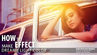 Photoshop Tutorial How to Dreamy Soft Light Effect Color [upl. by Atse]