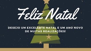 Como Fazer um Cartão de Natal Para Clientes Grátis [upl. by Atinomar]