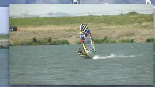 Windsurfing jibe NOVE講座プレーニング初級者さんへ 自由に疾走する！ [upl. by Ahsemac670]