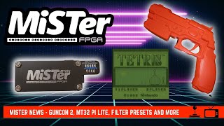 MiSTer FPGA Updates  GunCon 2 MT32 Pi Lite Filter Presets and More [upl. by Lukash]