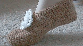 Super Easy Slippers Tutorial For Beginners [upl. by Htebilil]