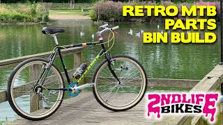 Restoration On A 1990s Raleigh Dynamix  parts bin Commuter bike build vintage MTB [upl. by Senecal]