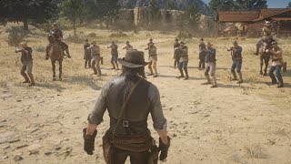 John Marstons Death in Red Dead Redemption 2 [upl. by Mitchael]