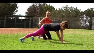 Outdoors Bootcamp Workout  Full Body Exercises  Fit How To [upl. by Lauzon]