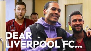 “A Truly Incredible Person”  Van Dijk Surprises a Red Who Saved a Fan’s Life  Dear Liverpool FC [upl. by Eilak]