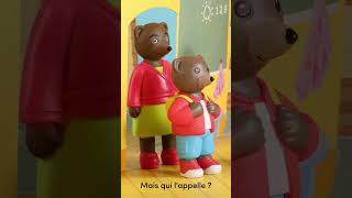 Mais qui lappelle  extrait de Petit Ours Brun à lécole  Le stop motion [upl. by Niveg]