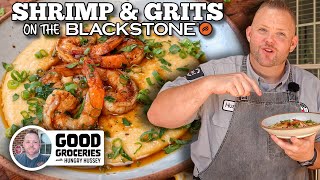 Shrimp and Grits  Blackstone Griddles [upl. by Cosme]