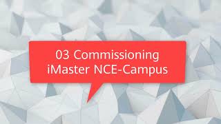 How to Install iMaster NCECampus Singlenode System in Preinstallation Scenario（NCE） [upl. by Justen]