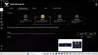 How to fix Armoury Crate application missing GPU power saving tab issue in ASUS gaming PCs shorts [upl. by Tanya786]