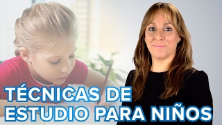 Cómo enseñar a estudiar a niños de Primaria  Técnicas de estudio [upl. by Gnes938]