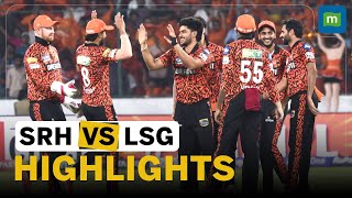 IPL 2024  Match 57 Highlights Sunrises Hyderabad Win by 10 Wickets  SRH vs LSG [upl. by Nehtan]