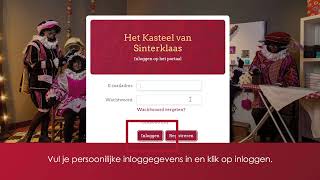 Instructievideo registreren en inschrijven als vrijwilliger van Het Kasteel van Sinterklaas [upl. by Sekoorb]