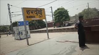 Hardoi Railway Station Running View  India [upl. by Nyloc]