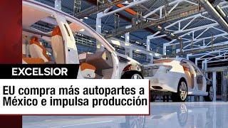 Producción Histórica de Autopartes En México Impulso por Compras de EU [upl. by Dupre]