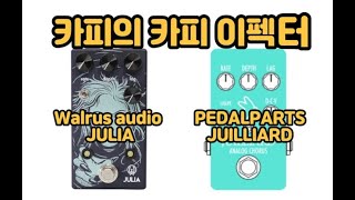 오리지널은 없습니다 Walrus audio JULIA VS PEDALPARTS JUILLIARD  기타에서 코러스 페달 사용하십니까 전 쓸 거면 이렇게 쓰는 게 좋습니다 [upl. by Peirce]