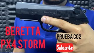 Pistola Beretta PX4 STORM UMAREX CO2 CAL 45 [upl. by Einnahpets474]