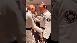 Master Royce Gracie Promotes Crosley Gracie to 5th Degree Black Belt [upl. by Bullis660]