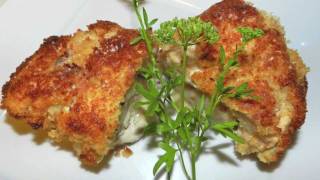 Chicken Cordon Bleu Recipe  Delicious Stuffed Chicken [upl. by Gran]