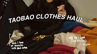 taobao clothing haul [upl. by Ahsein]