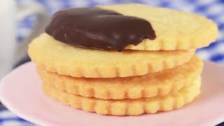 Shortbread Cookies Recipe Demonstration  Joyofbakingcom [upl. by Nirual]