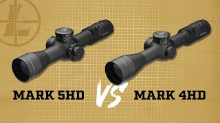 Leupold Mark 4HD vs Mark 5HD Riflescope [upl. by Eidahs743]