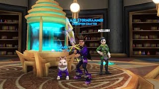 Wizard101 Champion Crafting  Storm Legendary Weapon [upl. by Inna482]