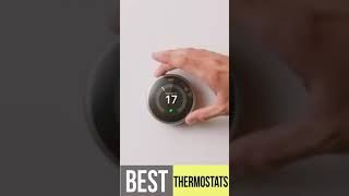 The Best Thermostats For 2022  Top 6 Smart Thermostat shorts [upl. by Ellennahc]