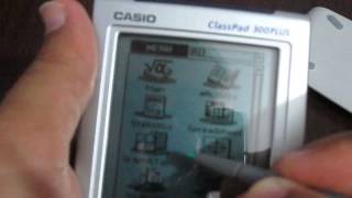 CASIO ClassPad 300 Plus Başlangıç ekranı [upl. by Marb]